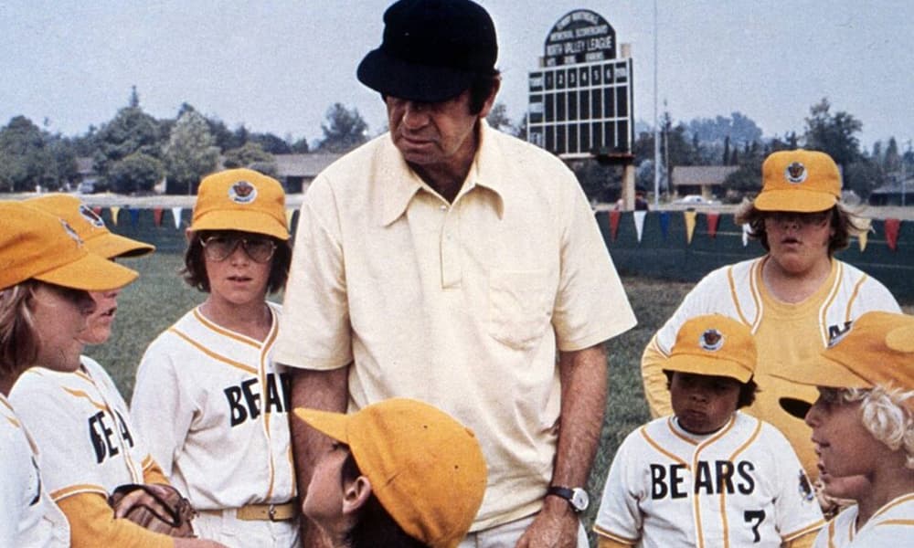 Walter Matthau in The Bad News Bears (1976).