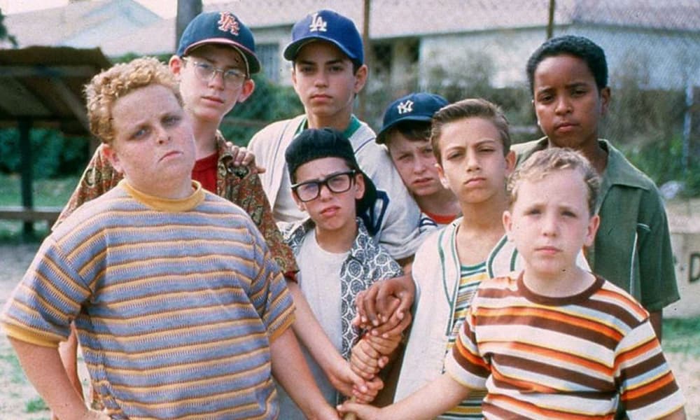 The young baseball players in The Sandlot (1993).