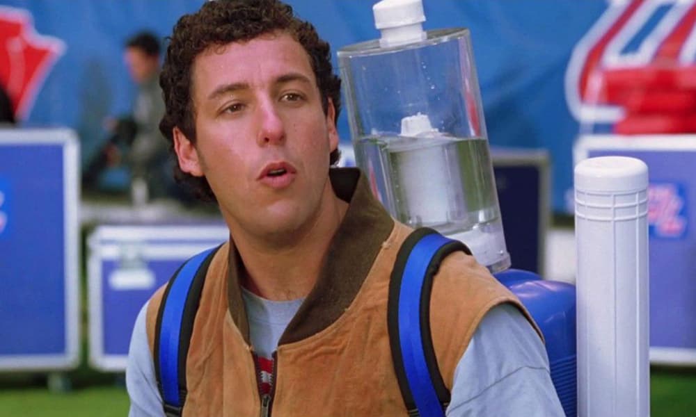 Adam Sandler in The Waterboy (1998).