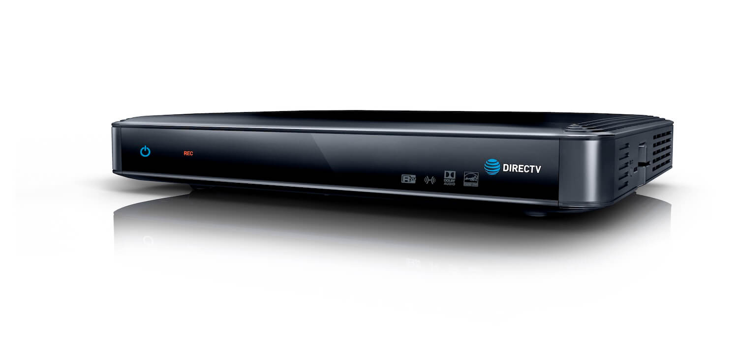 A promotional photo shows the DIRECTV Genie DVR.