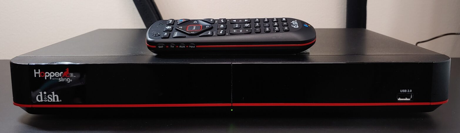 DISH Hopper 3 with Sling equipment with Voice Remote