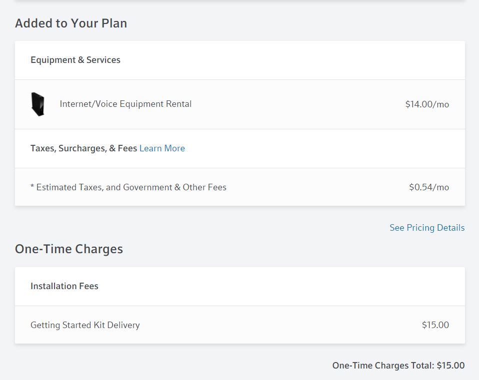 xFi total cost jumps up after picking your Gateway plan