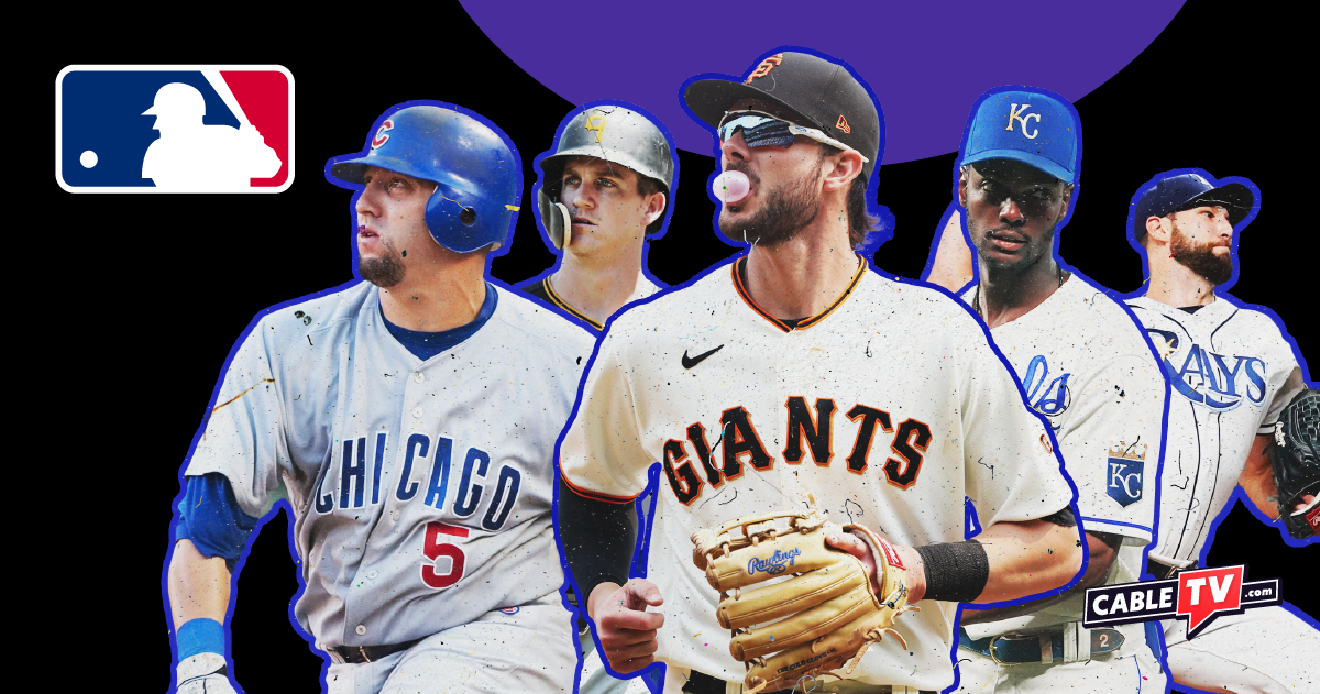 A collage of our five favorite Spring Training MLB players.