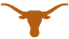 The orange Texas Longhorns sports logo.