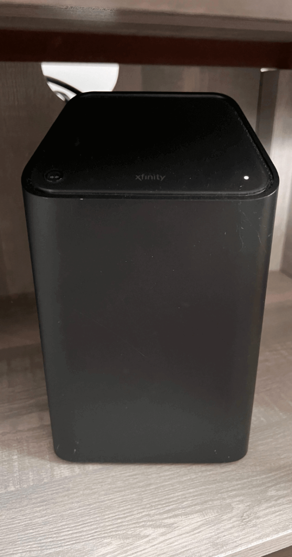 Xfinity router_CTV A photo of Xfinity's xFi Gateway.