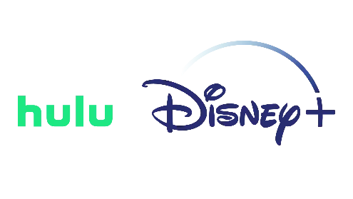 Hulu Disney+ Bundle Logo Hulu and Disney+ Bundle logos