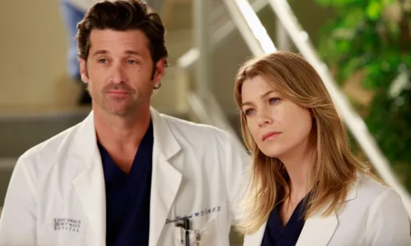 GreysAnatomy1000x600 Two doctors wearing white scrubs.