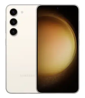 A photo of the Samsung Galaxy S23.