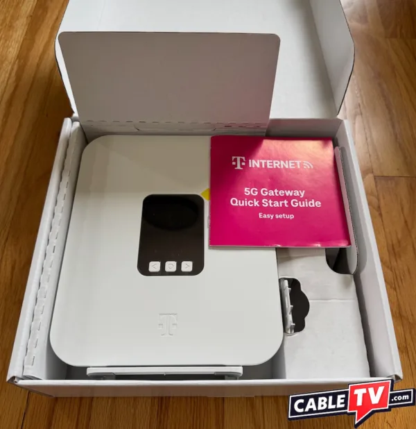Inside of T-Mobile 5G Gateway box