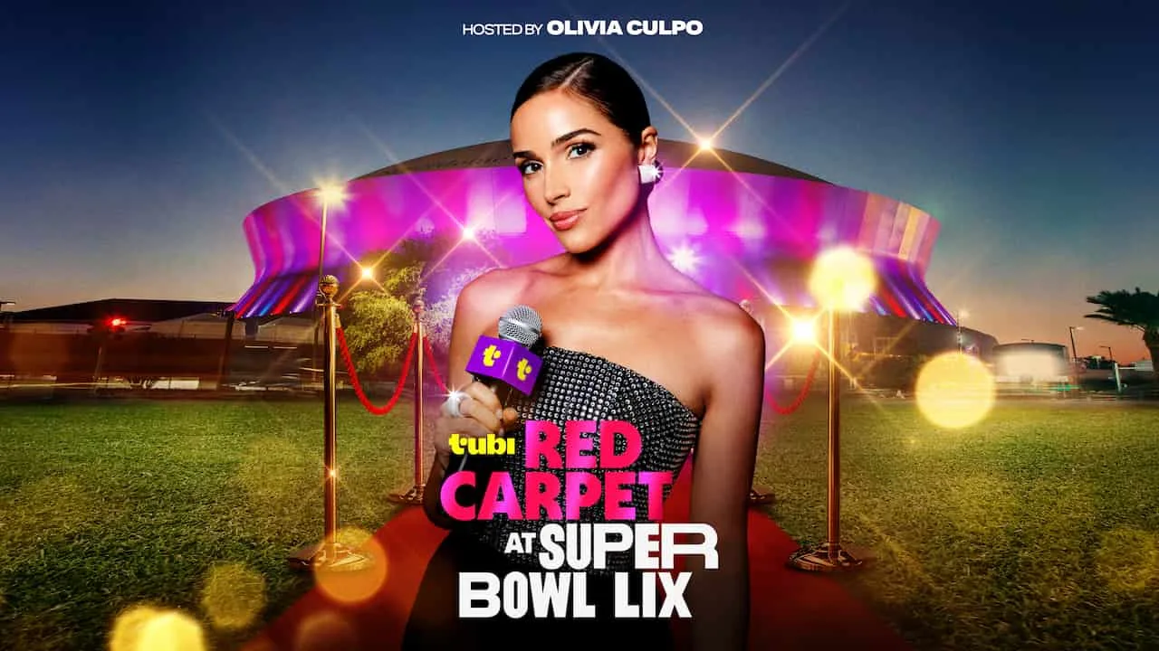 Tubi Red Carpet at Super Bowl LIX hosted by Olivia Culpo.